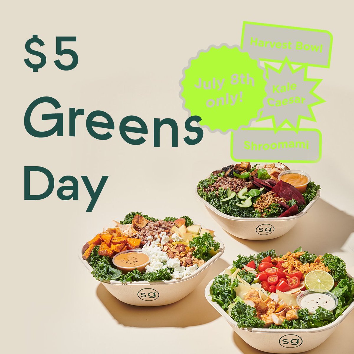 Sweetgreen Promo Code App