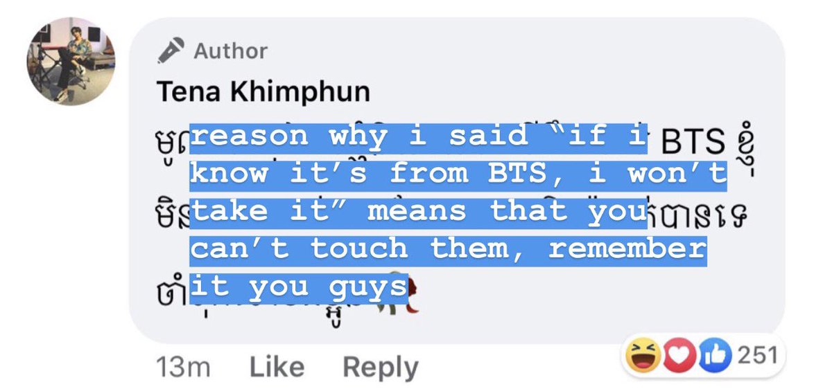 jgjihe's tweet photo. but he was being so ignorant about the whole thing. he even threw shades toward BTS which is why i wanna bring this to twitter. he was actually okay in the caption but suddenly being so rude in the comment section under his own post. these are the trans- https://t.co/eoCwCFkbha