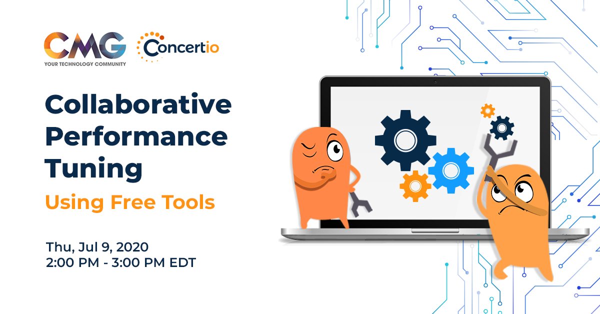ConcertioInc's tweet photo. Reminder: This Thursday at 2pm EST we will be hosting a webinar on "Collaborative Performance Tuning Using Free Tools" with @CMG.We will dive into Concertio's experiment management system &amp; the new community version of Optimizer Studio.Sign up here: https://t.co/404B5JWmG9 https://t.co/HEj5TKZlLQ
