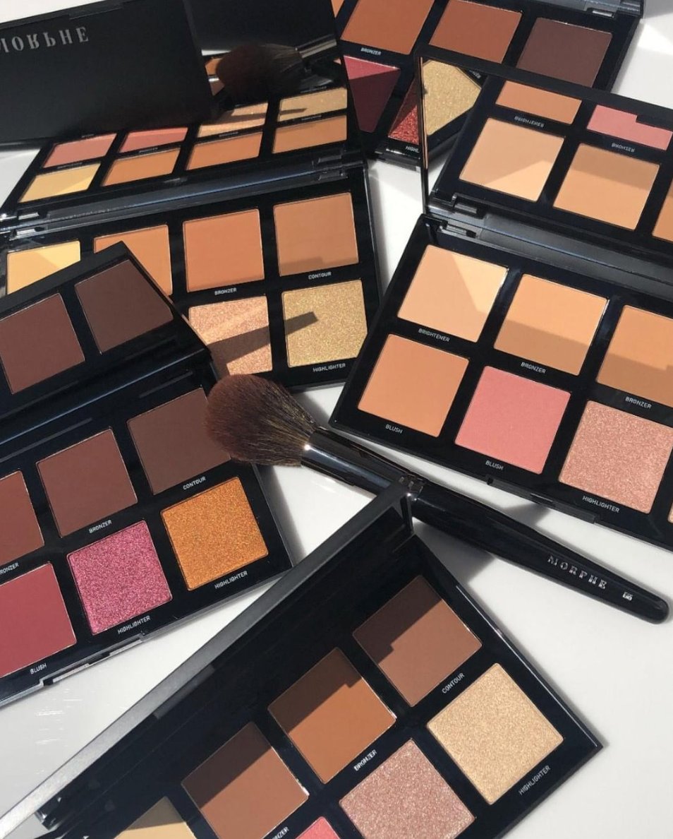 Morphe on Twitter: "These Complexion Pro face palettes have your perfect bronzer, highlighter, blush, brighter, and contour all in one place. 💥 You don't want miss our #morphebabes a tutorial