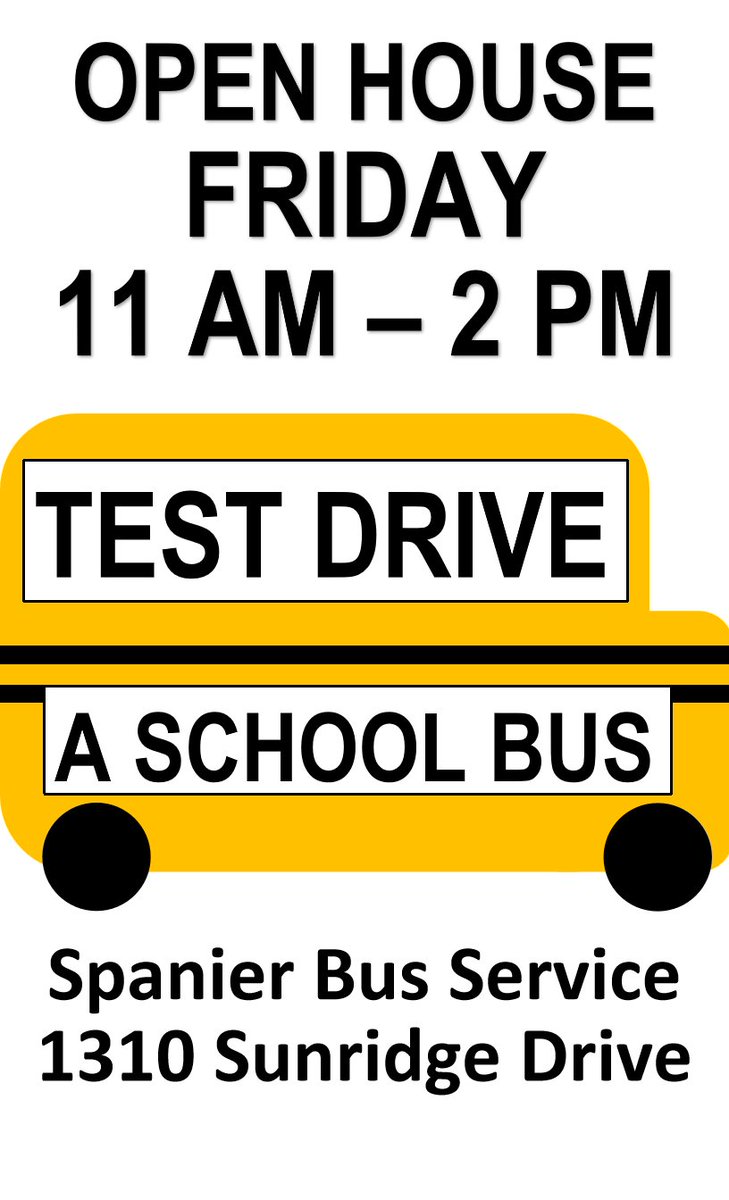 Spanier Bus Service tweet media