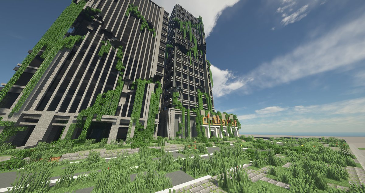 Viator マインクラフト Minecraft マイクラ 試作 崩壊 した廃墟ビル