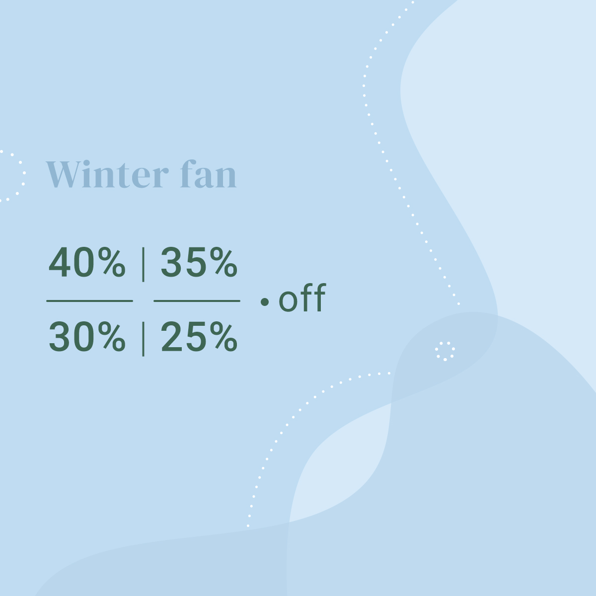 Winter Fan - Hasta 40% Off / Shop now online bit.ly/2x65gg0