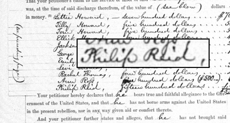 BTW, I'm using Mr Reed's preferred spelling of his name.Oddly today many historians today and even the US gov't spells his name "Reid"– which was the spelling his enslaver used. (He later formally changed it.)The least we can do is spell his name the way he wanted it spelled!