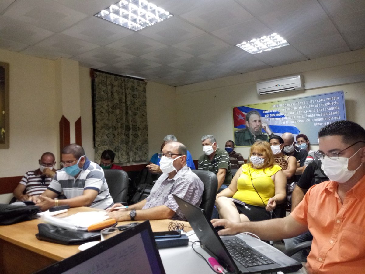 Se realiza en Camagüey reunión presidida por el Vicepresidente Primero del INRH para el análisis de las propuestas del plan 2021 y su enfoque hacia el cumplimiento de los indicadores del Encargo Estatal