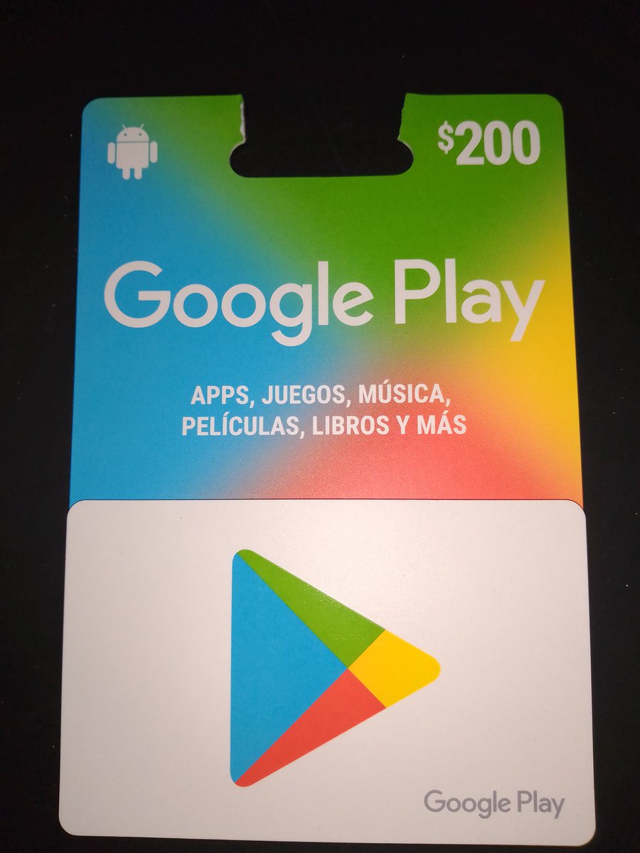 Sorteo de una tarjeta de Google play $200 pesos MNX

Requisitos 
Seguir a <a href="/s_competitions/">SC Competitions</a> 
Seguir a <a href="/UDiaz_AS/">•Uriel Diaz• (Dafne's version)</a> 
Dar RT 🔁 y ♥️ corazón 
Mencionar a 2 amigos 🐻

El sorteo finaliza el próximo martes!