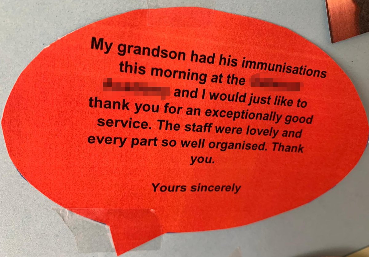We love receiving feedback! So much in fact, we've created a board in our office. It's great to know that the work we do is appreciated by our service users. Thanks to everyone who takes the time to send these to us.