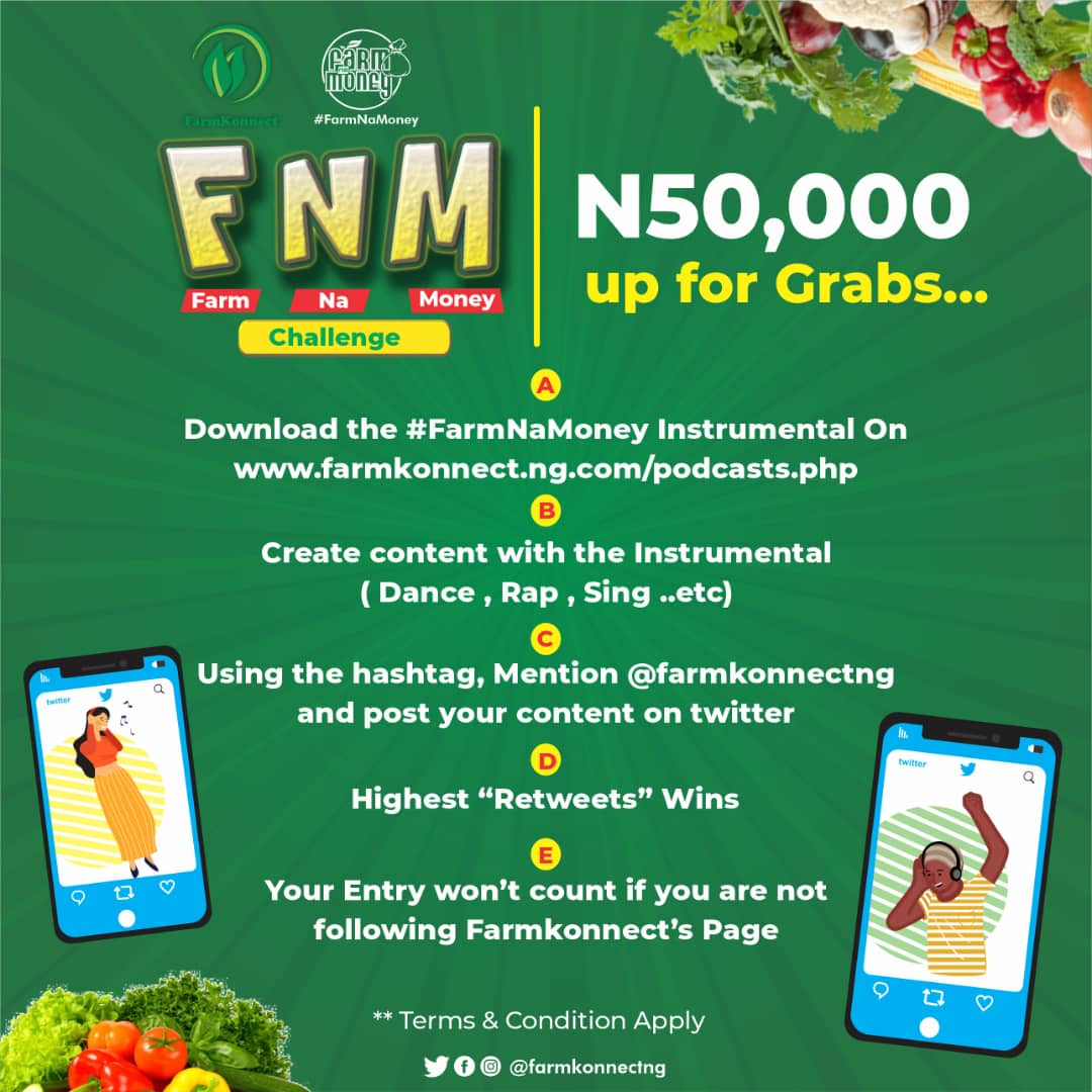 LifeOfUzy47's tweet photo. Let’s take a quick break from the farm, it’s time to have some fun💃💃💃

Join the #FarmNaMoney #FarmNaMoneyChallenge

Cc: @Farmkonnectng https://t.co/PwKMKLqvQH