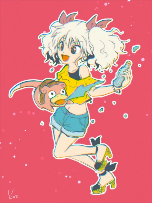 落書きギャル&ヤドン 