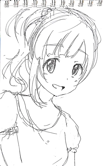ポニテとサイドテールの境目がよくわからないっすね #ポニテの日 