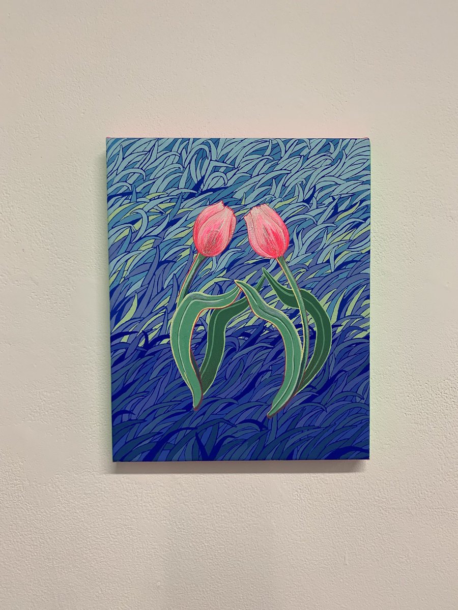eko_lunai4's tweet photo. 再考|Reflection Vol.2
9人のグループ展
GALLERY MoMo(Vol.2は7/18まで)
池田幸穂さんの新作目当てに行きました。チューリップが踊っているような「再会」を実際に見られてよかった。
他の2作品も素敵すぎました。
#再考Reflection #池田幸穂 #グループ展 #gallerymomo https://t.co/iGJFllP1k2