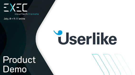 EXECinsurtech's tweet photo. @userlike will demo their software solution tomorrow at 11:40 at EXECinsurtech Remote!
Join now on https://t.co/Bhbbse3Opp
#insurtech #remote #conference https://t.co/ThPchlSc2S