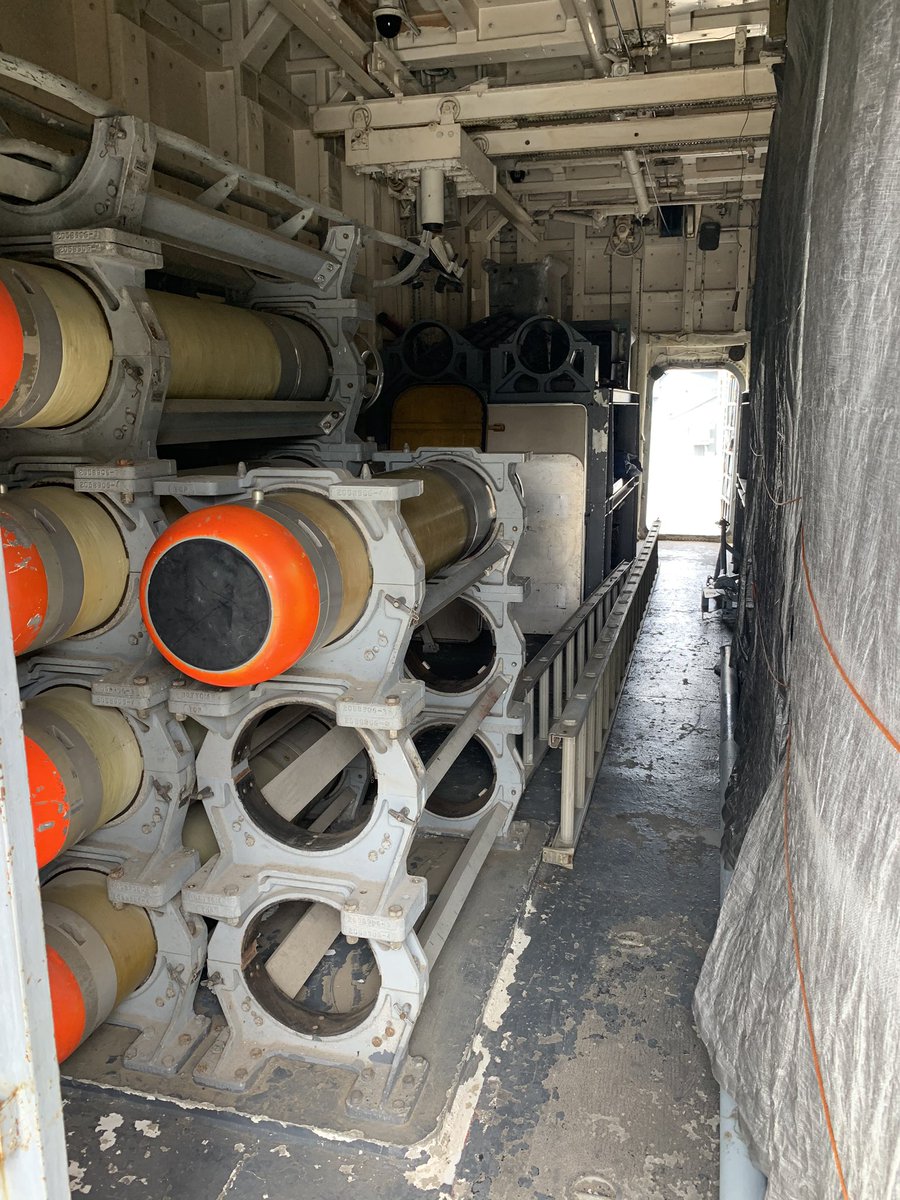 FLHistWarship's tweet photo. 🇺🇸⚓️Torpedo Tuesday! Training torpedos used on the Orleck’s Drone Anti-Submarine Helicopter(DASH).👉 We’re nearing final stages planning & waiting on final approval from the @CityofJax to bring it @DTJax #jaxnavalmuseum #coldwarexperience #dtjax #history #honor #inspire #educate https://t.co/xzJfFkwtKN