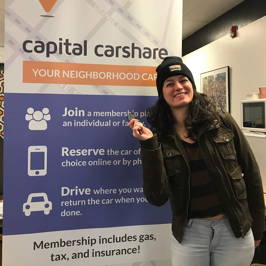 CapitalCarShare's tweet photo. #DidYouKnow that 25% of households in Albany do not have regular access to a vehicle? #CapitalCarShare provides reliable transportation to our members and the region as a whole. Help us reach our fundraising goal this week and donate today: https://t.co/5S3mVpSsgY https://t.co/gErEllElk1