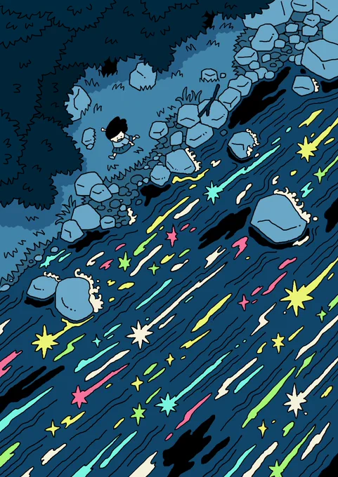 ながれるほし 