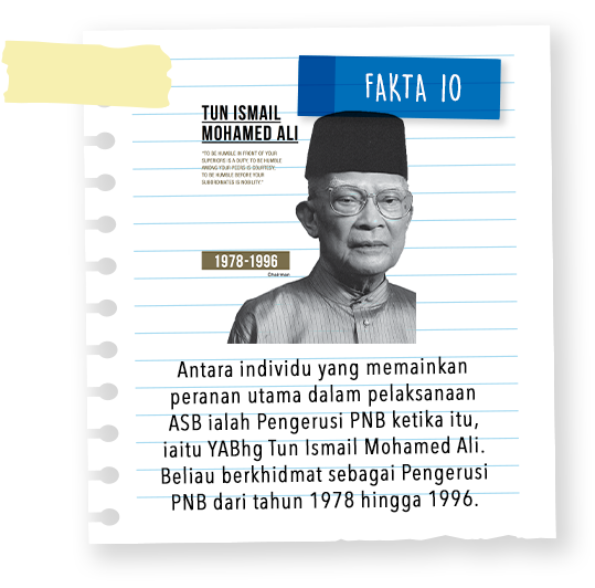 Fakta 10 #ASB30tahun #AspirasiAndaAmanahKami #Akansentiasabersama