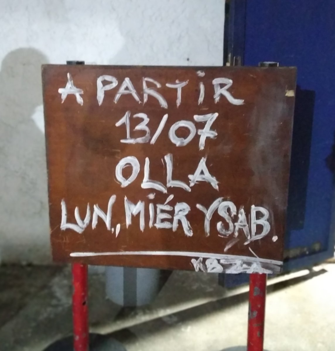 AgrupacionLfc's tweet photo. A partir del lunes 13/7 cambian los días de olla solidaria negriazul estaremos lunes, miércoles y sábados atendiendo a los más necesitados https://t.co/dB1FJFNsgF