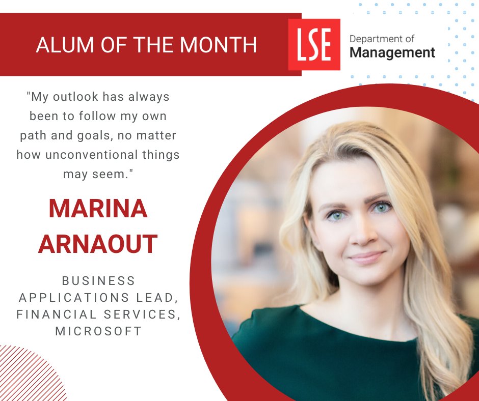 LSEManagement's tweet photo. Thinking about studying our Executive Global Master’s in Management? 🧐
Our April 2020 Alum of the Month was @marinarn - a 2019 graduate from our EGMiM 🎓
Read about Marina’s experience ➡️ https://t.co/uT3nxqFYUT
#EGMiM #ExecutiveMasters #GlobalMasters #AlternativeMBA https://t.co/QF7NK2zv7r