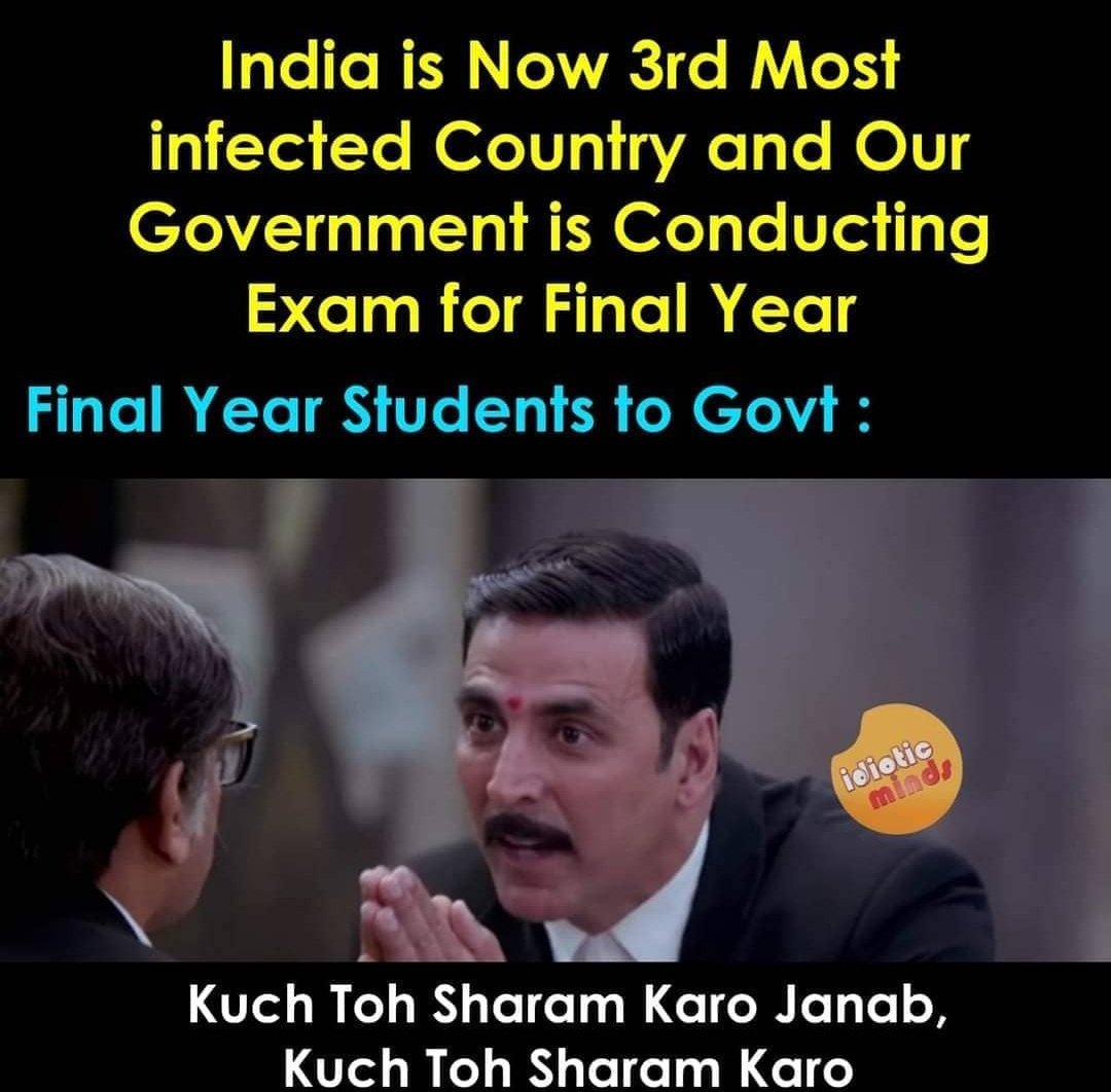 seriously......? 🤷🏻 #COVIDー19 #IGNOU <a href="/IGNOU_Guru/">IGNOUAssignmentGuru</a> <a href="/IGNOU_HELP/">IGNOU Help</a> <a href="/IGNOUHelp_in/">IGNOU Help</a> <a href="/IgnouZone/">Ignou Student Zone</a> #cancelfinalyearexams #CancelAllExamsPromoteStudents