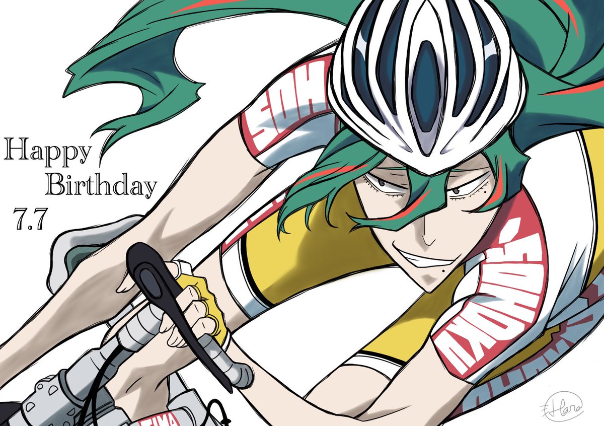 はら なんとか今日中に間に合った 巻ちゃんおめでとう 巻島裕介生誕祭 弱虫ペダル 巻島裕介 巻ちゃん 絵描きさんと繋がりたい
