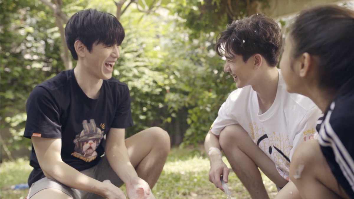 Shib2102's tweet photo. I want a BL series or atleast a sitcom with #Newwiee and #tongtong_thestar12... Period. 
Their chemistry is superb. 
https://t.co/jsaXpWdrOB
#ความรักจะพาฉันมา https://t.co/O8lyODtafg