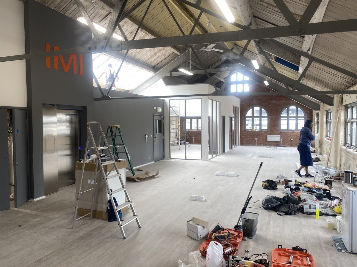 neil_bunning's tweet photo. Looking forward to moving into our new office. Designed by my team to create an innovative working space. The big move is this Friday so our office will be closed. 😀👍 let me know your thoughts https://t.co/fSgQLln7o5