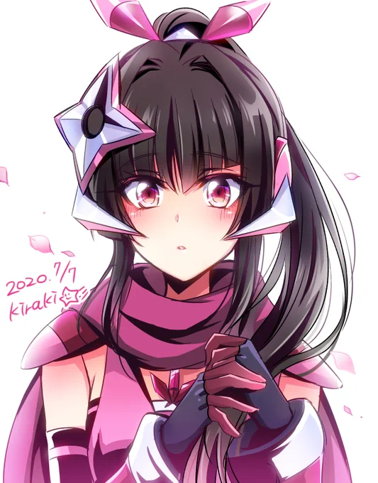 和装ギアのポニテ調ちゃんがすこです 
#ポニーテールの日 