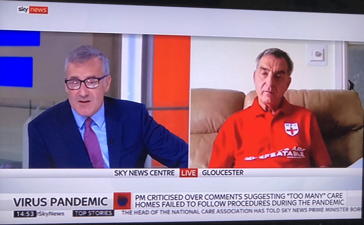 RichmondGroupOC's tweet photo. Great to see @SkyNews covering today’s launch of new ways for our #WeAreUndefeatable campaign to support people with health conditions to be active. @undefeatable https://t.co/gSKk6Pa3rg