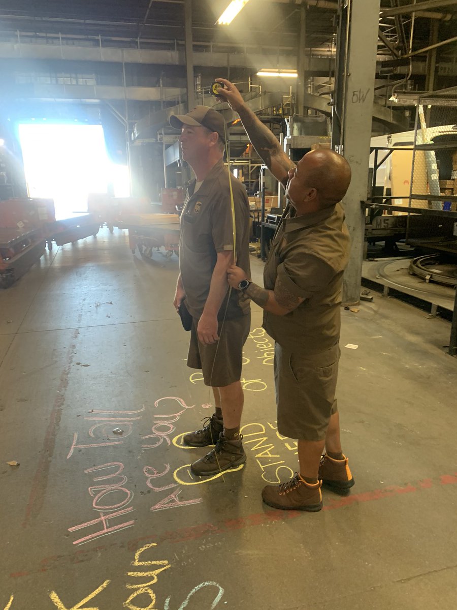 How tall are you, how tall is your truck? Today’s demo is about heighth awareness, do our drivers really know how tall they are? 🤪