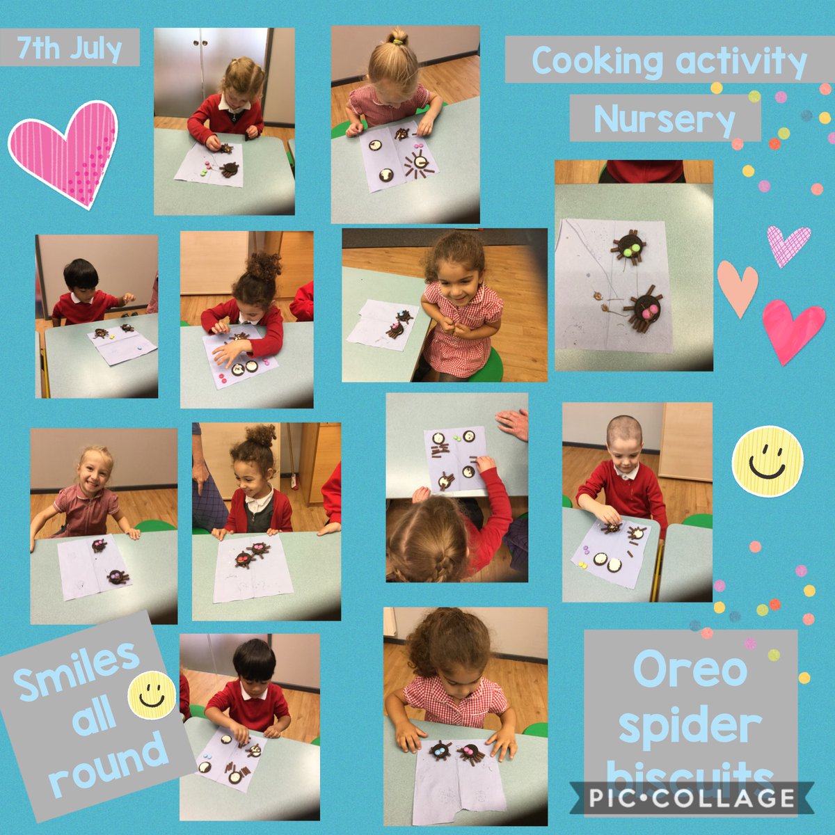 cashprimary's tweet photo. Nursery had the best time this afternoon making fabulous โOreo spider cookiesโ However Iโm not sure if they enjoyed eating the leftovers more ๐ #chocolatelovers #oreos #weeklytreat #thejcway #nurserylife https://t.co/fTDGdKH5SQ