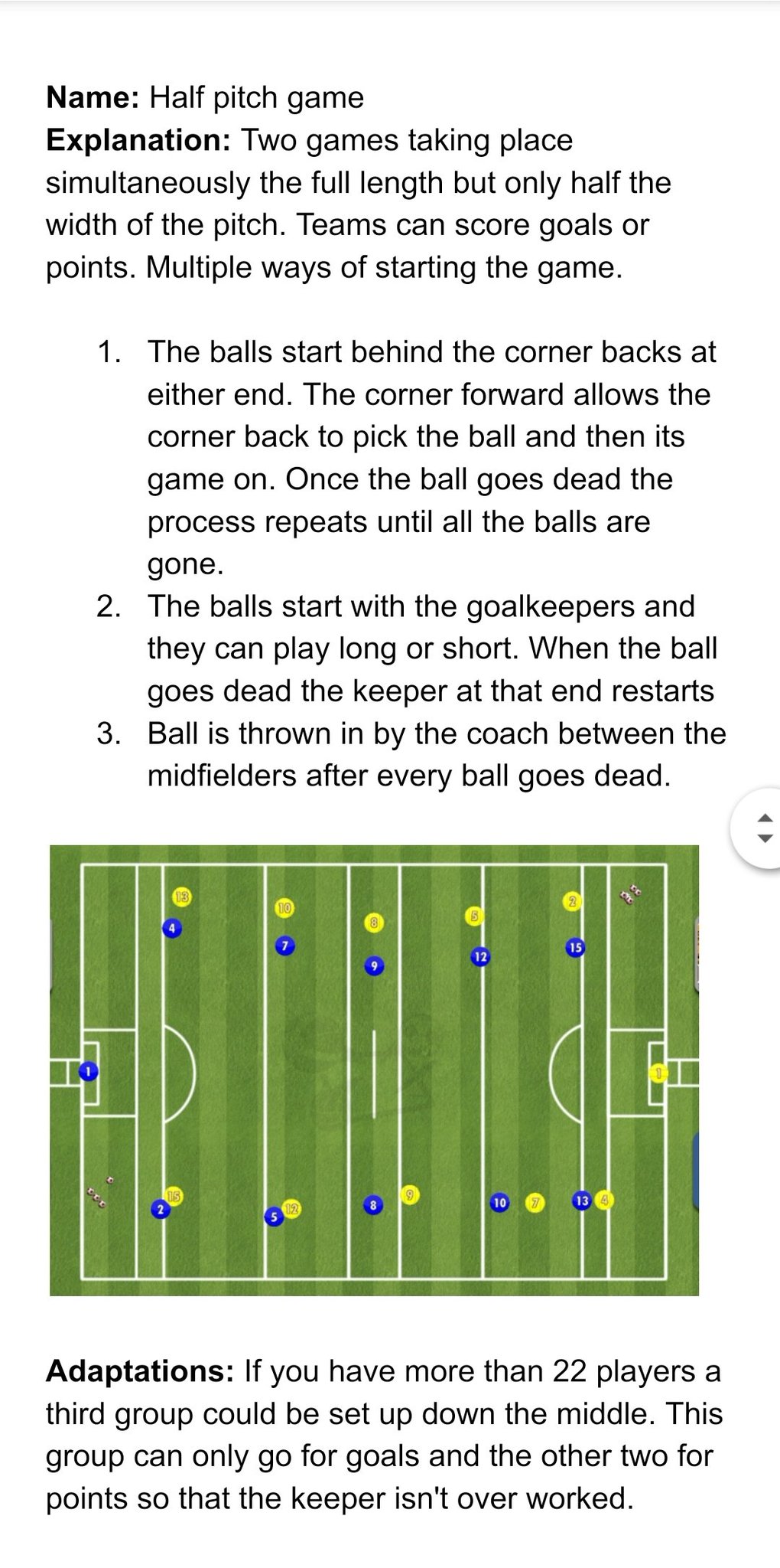 Hurling Drills and Games on Twitter "A game that really tests players, physically, mentally and