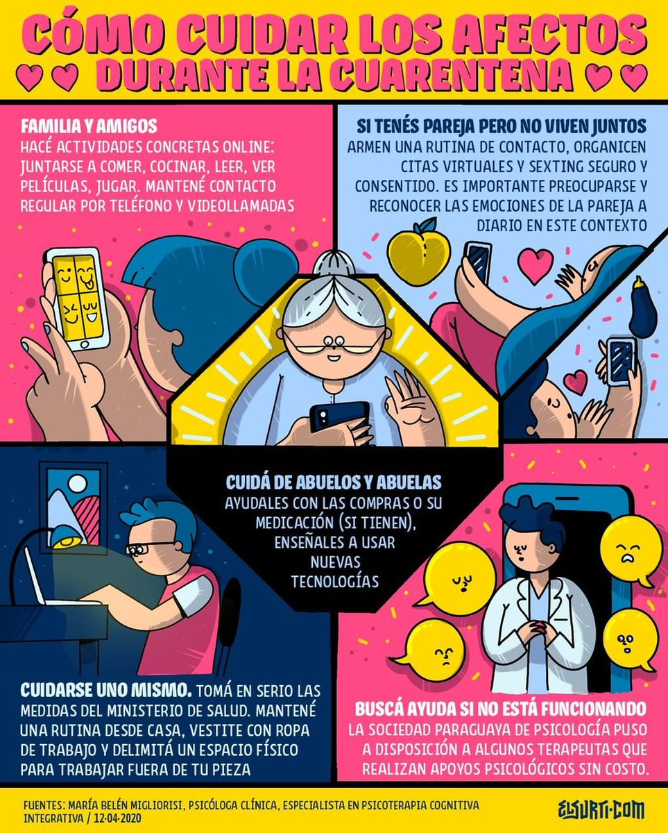 EfectoCocuyo's tweet photo. En esta cuarentena es muy importante que cuides a otros como cuidas de ti mismo. Nuestros amigos de @elsurti ofrecen algunos tips para atender a tu familia, tu pareja, amigos y abuelas. #PrevenirCOVID19 https://t.co/V97y740vmX