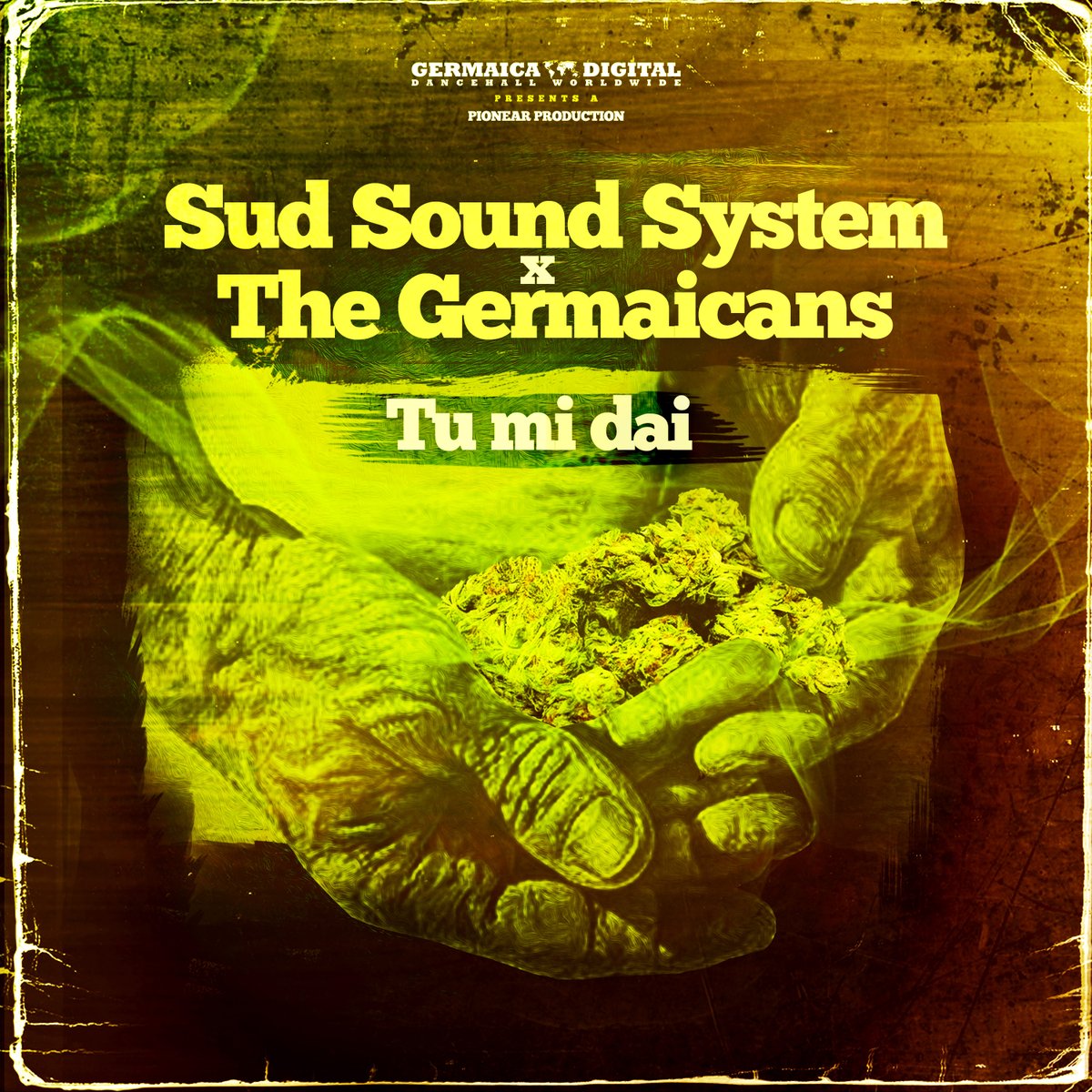 GermaicaDigital's tweet photo. The Germaicans - la band di studio tedesca si unisce ai Padrini Italiani del Dancehall Reggae Sud Sound System per il loro singolo „Tu mi dai“. testimonia l’amore del trio salentino per la marijuana. Stream &amp; digi: https://t.co/ZPWczamcbK https://t.co/wa6TwW5YRg