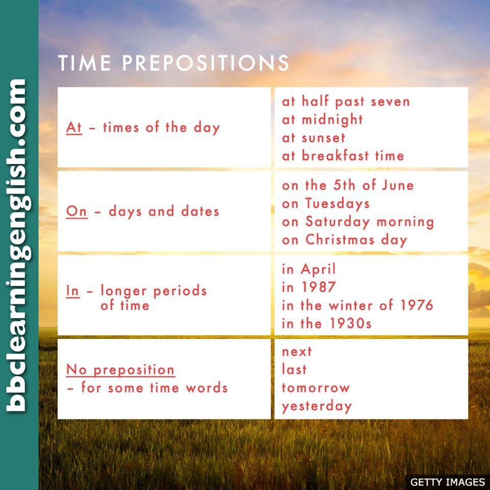 idiomas_clc's tweet photo. It's TIME to talk about prepositions of time!
By @bbcle. https://t.co/sKauGSRhM8