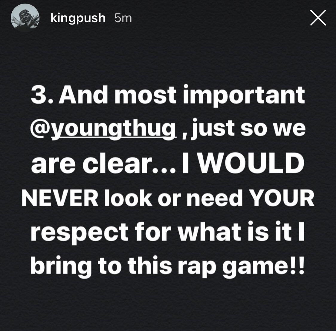 AYO PUSHA T IS SNAPPINNN ON YOUNG THUG RIGHT NOW 😭😭😭