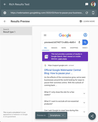 aniamil's tweet photo. The Rich Results Test is out of beta https://t.co/LMqPlNgjh0 https://t.co/XztxjoTnzX