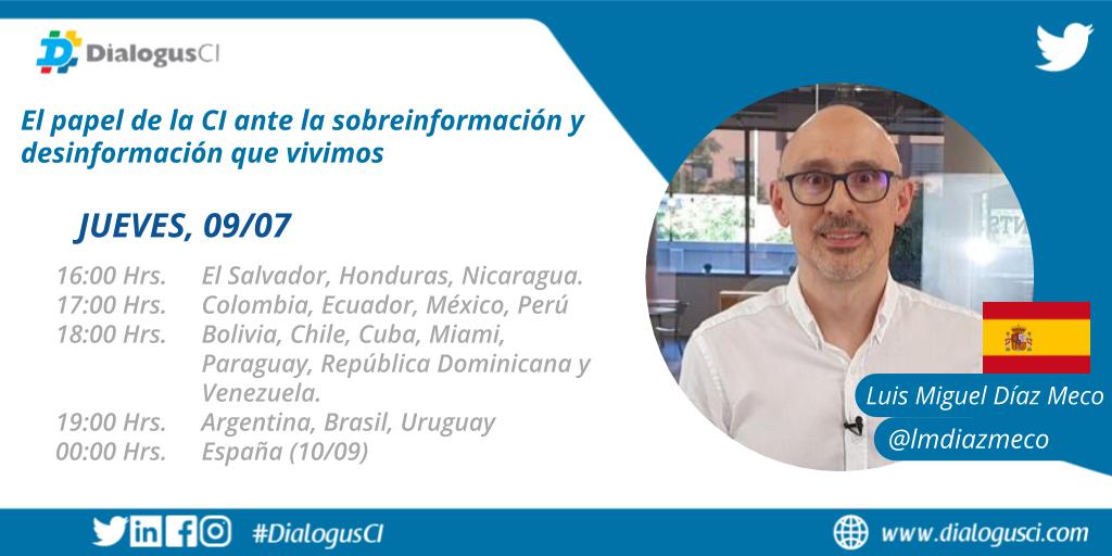 Nuestros amigos de #DialogusCI nos están invitando al Debate de esta semana con <a href="/lmdiazmeco/">Luis Miguel Díaz-Meco. Comunicación</a> 

Allí estaremos!!!

Yu tambien puedes sumarte