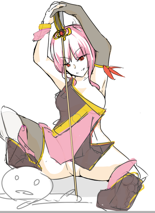 裸エプロンのtwitterイラスト検索結果 古い順