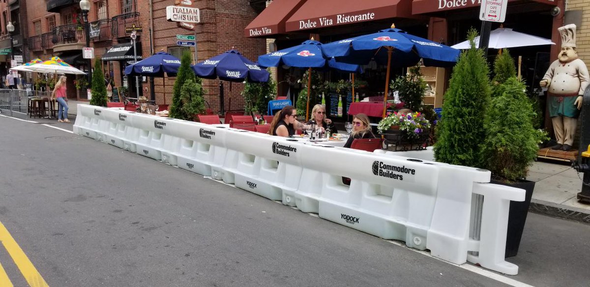 josephjalbanese's tweet photo. Helping my Cousin Franco - he is keeping his patrons safe for outside dining during Covid #dolcevitaristorante #commodorebuilders https://t.co/aKsxMEhELf
