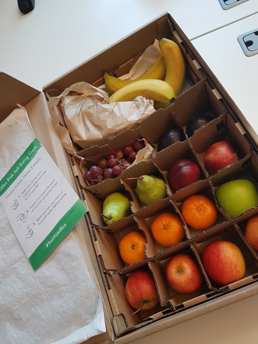 15ten15's tweet photo. Thanks you @fruitfuloffice for our weekly delivery. Certainly a great perk for the team. #team #healthy https://t.co/erKtvUH9fL