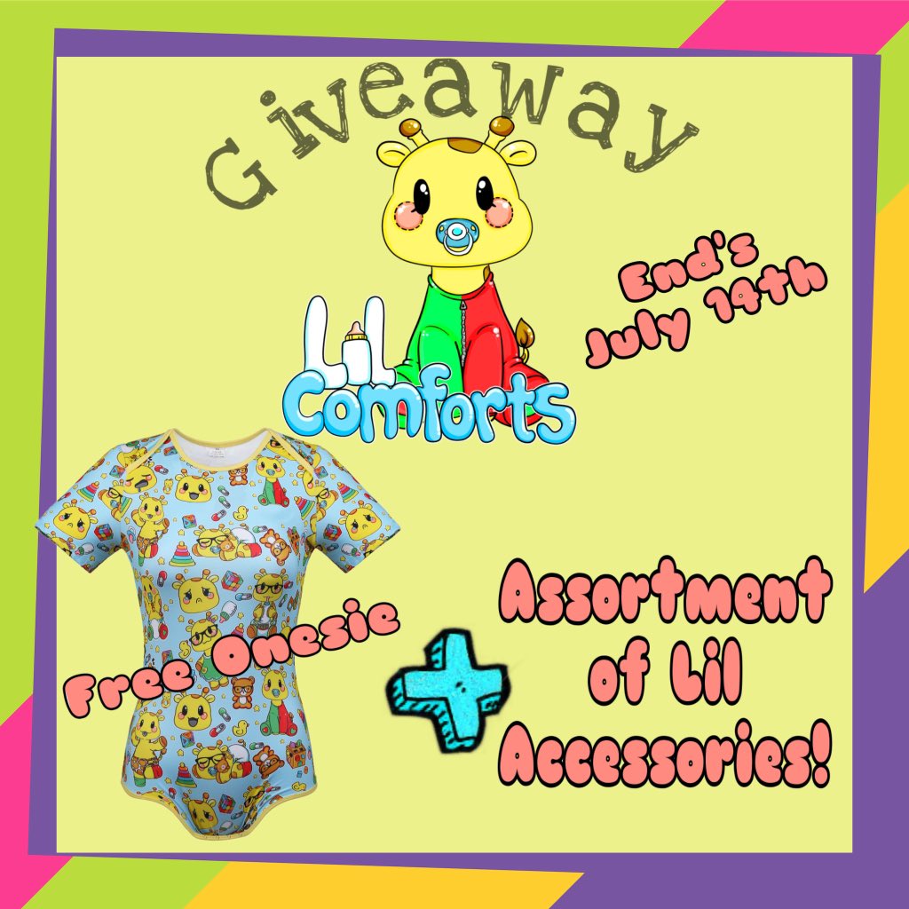 Giveaway Time! 🍼
We love to welcome all of you to Lil Comforts first Twitter GIVEAWAY!
Rules are as follows:
-18+
-Must be following this account
-Retweet post
🌟Extra Entry🌟
-Reply to this post with a favorite little picture of yourself
🦒Good luck and have fun! 🧡