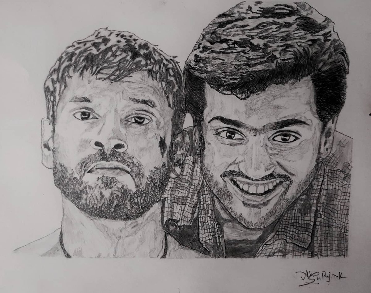 Akashrajmk2000's tweet photo. My 10th Portrait 😍❤✨
@Suriya_offl @rajsekarpandian @mirshad_aakif @chiyaanCVF @2D_ENTPVTLTD @AjayGnanamuthu @SuriyaFansClub @KSF_Offl @Singam_Fort @TrendsSuriyaKL @Singam_Fort @ChiyaanAddict #pithamagan #cobra #HappyBirthdayDhoni #SoorariPottru #sketch #Suriya #Vikram https://t.co/tV5TxYFMnl