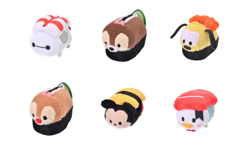 New Sushi Disney Tsum Tsum Collection Released! -#TsumTsum disneytsumtsum.com/new-sushi-disn…