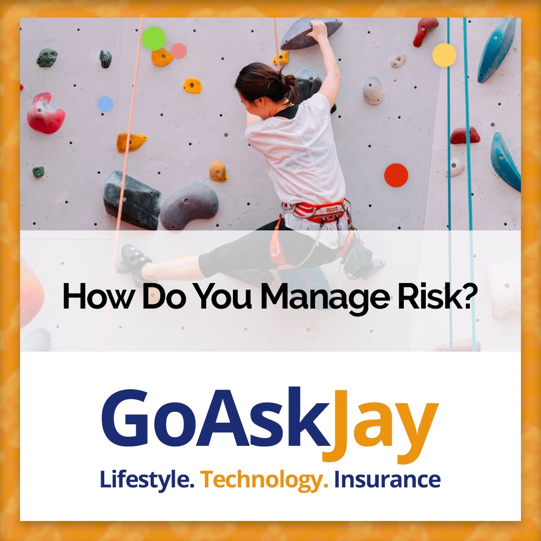 Go_Ask_Jay's tweet photo. Risk is the chance something harmful or unexpected could happen. It has three different categories: personal, property, and liability. The most common method of dealing with risk is to transfer it. https://t.co/vntZQZO5VB
#goaskjay #insurance #lifestyle #jaypower #insurtech https://t.co/AmMRDFspU1