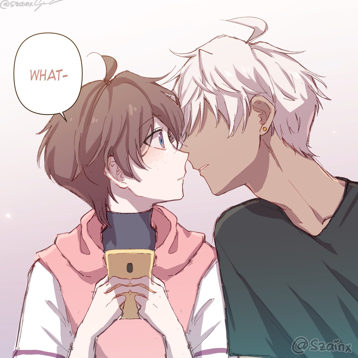 It's Mammon day and kissing day to some countries xD Have this mini comic about my OM! MC and Mammon 💕 #obey #ObeyMAX #ObeyMeSeven #obeymejp #obeyme #obeymefanart @ObeyMeOfficial1 