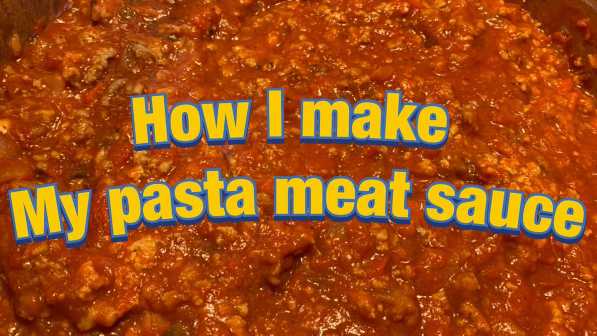 hyefelicia_eats's tweet photo. PASTA MEAT SAUCE RECIPE https://t.co/Ca4fPUfVxg via @YouTube
#pastasaucerecipe #meatsauce #spaghettisauce #recipe #hyefeliciaeats #mukbang #watchmeeat https://t.co/HDmvh3cqOv