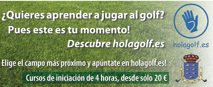 📣 Promoción 💥 CAMPAÑA HOLA GOLF 2020 💥, cursos de iniciación en la práctica del golf para adultos y niños a precios reducidos.
Elige el campo más próximo e inscríbete a través de la web Hola Golf 👉 bit.ly/2C96vgU

ℹ️ ESTE VERANO JUEGA AL GOLF 🏌️‍♂️⛳️🏌️‍♀️