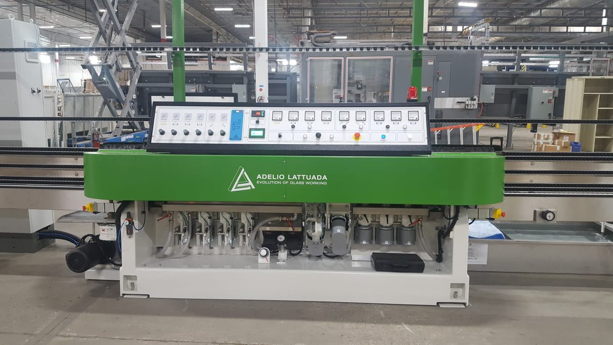 LattuadaNA's tweet photo. New #edger with 11-wheels, model TL 11, installed in #USA.
Thank you to our customer Cardinal Glass.
#LNA #Lattuada #cardinalglass https://t.co/3XencLz1KQ