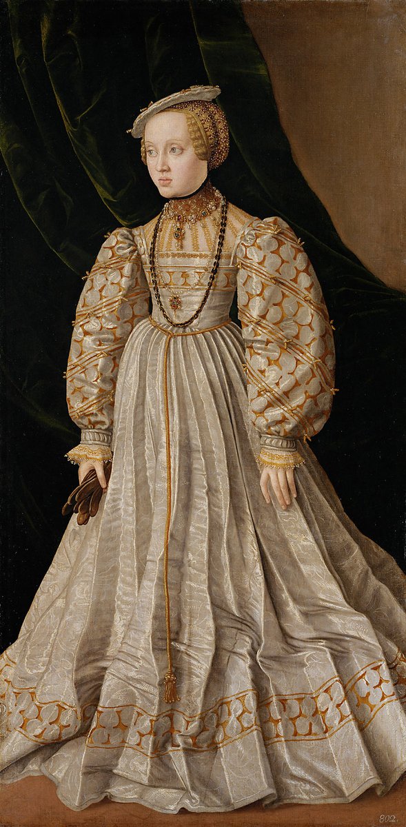 OldPortraiture's tweet photo. Born #OnThisDay in 1528: #AnnaofAustria (1528-90), Duchess of Bavaria as spouse of Duke #AlbertV, daughter of Emperor #FerdinandI
Portrait by #JakobSeisenegger (1505-67), 1545
#Habsburg #Wittelsbach https://t.co/RP4tjzuAtZ
