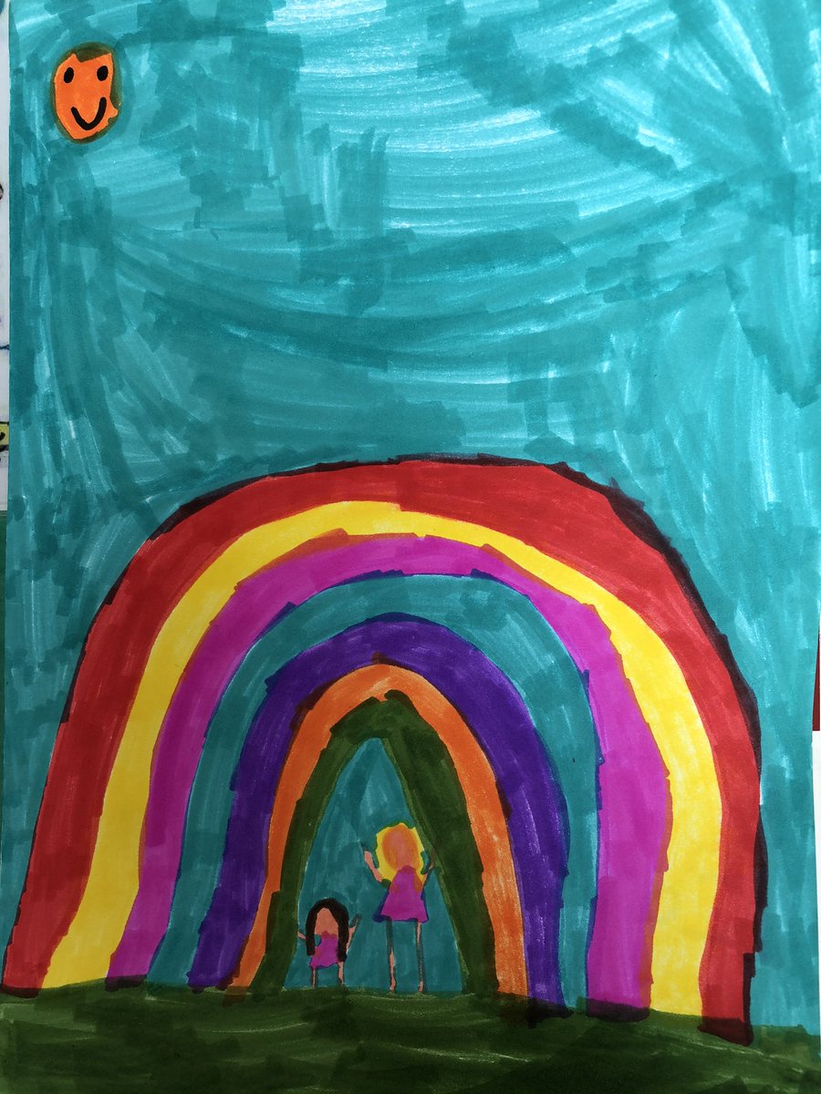 sbrenn79's tweet photo. Nothing nicer than watching our girl draw this for her teacher, Eryn has had @MissRSPhillips for 3 years Dosbarth Meithrin to Derbyn @YDewiSant https://t.co/Ek4yqRDlSG